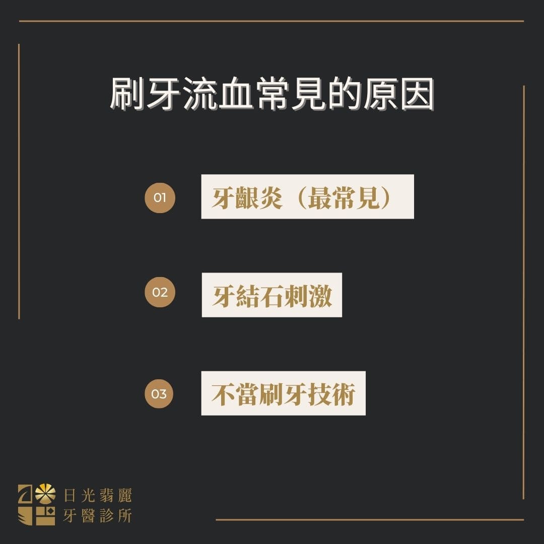 牙周病會自己好嗎?醫師解釋不治療的風險 8 刷牙流血常見的原因
